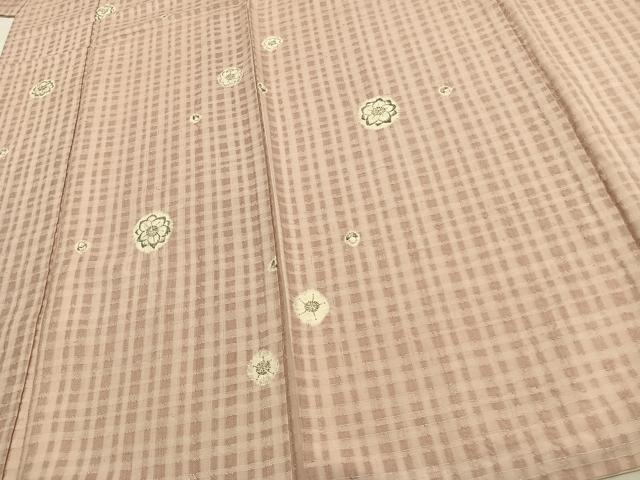 平和屋着物▽上質な小紋 絞り 辻が花 胴抜き仕立て 正絹 逸品 AAAV2812fy