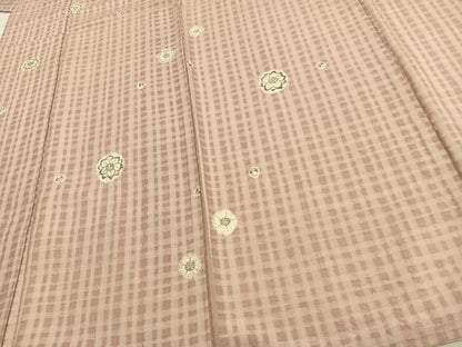 平和屋着物▽上質な小紋 絞り 辻が花 胴抜き仕立て 正絹 逸品 AAAV2812fy