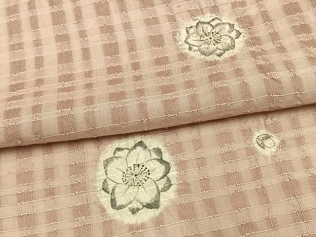 平和屋着物▽上質な小紋　絞り　辻が花　胴抜き仕立て　正絹　逸品　AAAV2812fy 平和屋着物▽上質な小紋 絞り 辻が花 胴抜き仕立て 正絹 逸品 AAAV2812fy