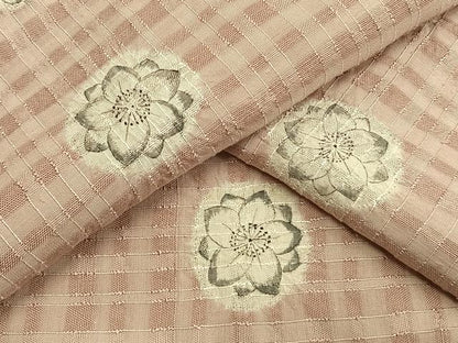 平和屋着物▽上質な小紋 絞り 辻が花 胴抜き仕立て 正絹 逸品 AAAV2812fy