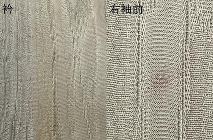 平和屋着物▽上質な小紋 単衣 間道 正絹 逸品 AAAV2816fy