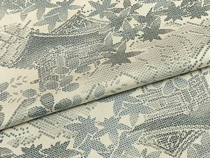 平和屋着物▽本場染大島紬 単衣 風景草木文 正絹 逸品 AAAV2821fy