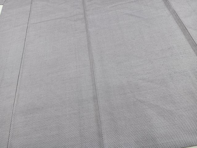 平和屋着物▽塩沢紬　単衣　蚊絣　正絹　逸品　AAAV2832fy