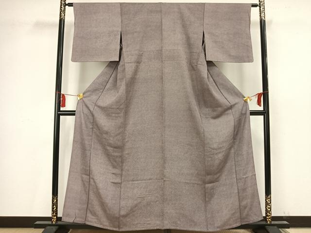 平和屋着物▽篠原栄 江戸小紋 単衣 鮫小紋柄 正絹 逸品 AAAV2835fy