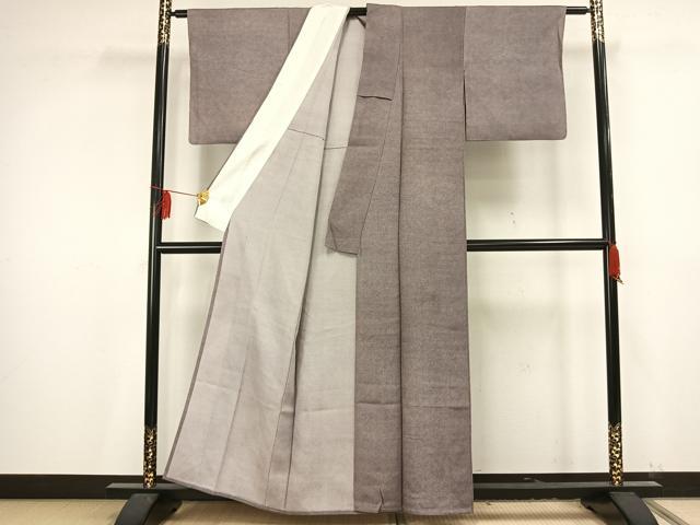 平和屋着物▽篠原栄 江戸小紋 単衣 鮫小紋柄 正絹 逸品 AAAV2835fy
