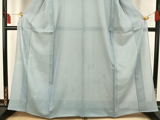 平和屋着物▽訪問着 無双 紗袷 紗×紗 萩文 正絹 逸品 AAAV2848fy