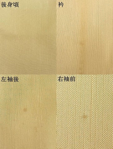 平和屋着物▽上質な小紋　単衣　紬地　手描き　草花文　正絹　逸品　AAAV2858fy