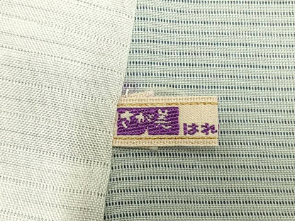 平和屋着物▽訪問着 無双 紗袷 紗×絽 風景文 玉泉 こぐま 銀彩 さが美扱い 反端付き 正絹 逸品 未使用 AAAV2870fy