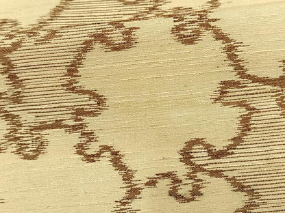 平和屋着物▽上質な紬 単衣 雪輪文 正絹 逸品 AAAV2872fy