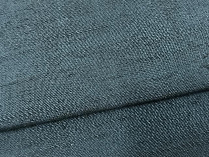 平和屋着物▽男性 単衣 色無地 鉄御納戸色 正絹 逸品 未使用 AAAV2874fy