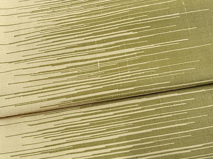 平和屋着物▽上質な紬 単衣 横縞 正絹 逸品 AAAV2875fy