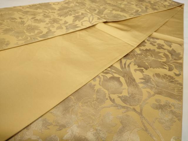 平和屋着物◎六通柄袋帯 花鳥文 正絹 逸品 AAAV3167dt