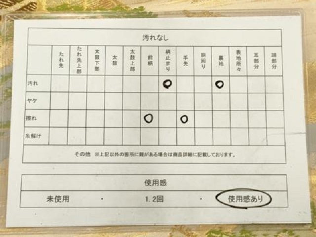 平和屋着物◎六通柄袋帯 風景文 金糸 正絹 逸品 AAAV3281sx