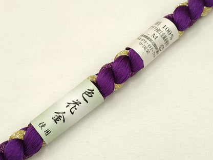 平和屋着物●和装小物 振袖用帯締め 装飾 ちりめん細工 パール あわじ玉 金糸 撚り房 逸品 未使用 AAAV5896ay