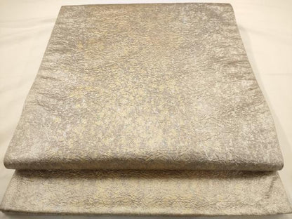 平和屋着物◎六通柄袋帯 霞文 引箔 正絹 逸品 AAAV6596dt