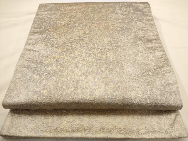 平和屋着物◎六通柄袋帯 霞文 引箔 正絹 逸品 AAAV6596dt