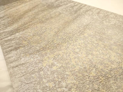 平和屋着物◎六通柄袋帯 霞文 引箔 正絹 逸品 AAAV6596dt