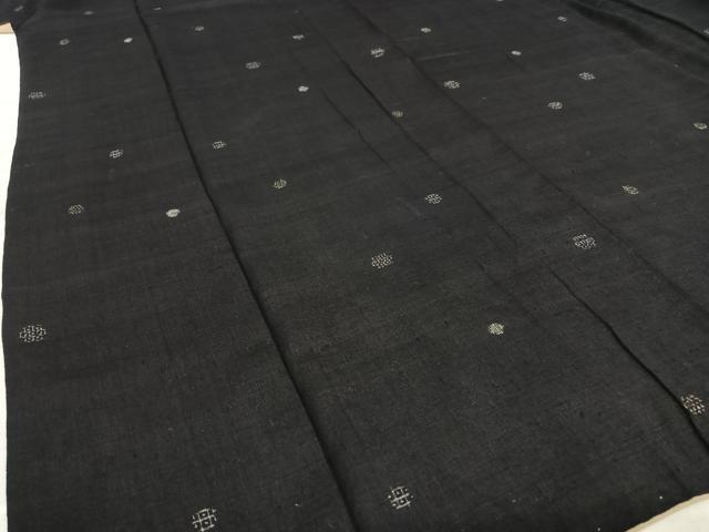 平和屋着物●結城紬 飛び亀甲柄 正絹 逸品 AAAV7028zg