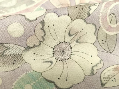 平和屋着物●英王室献上友禅作家　木下勝功　訪問着　辻が花　手描き　正絹　逸品　AAAV7069zg