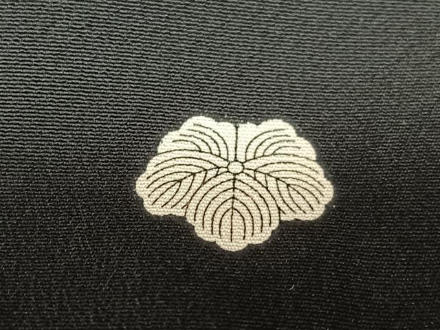 平和屋着物●極上　本加賀友禅作家　直江良三　黒留袖　花鳥文　正絹　逸品　AAAV7129zg