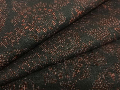 平和屋着物●結城紬 80亀甲 花鳥文 正絹 逸品 AAAV7229zg