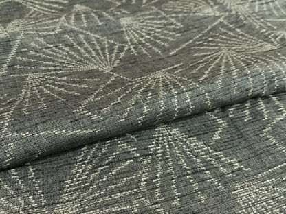 平和屋着物●上質な紬 舞扇文 正絹 逸品 AAAV7231zg