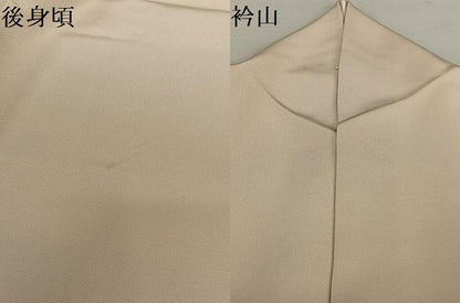 平和屋着物●訪問着　地紙重ね花文　金彩　正絹　逸品　AAAV7252zg