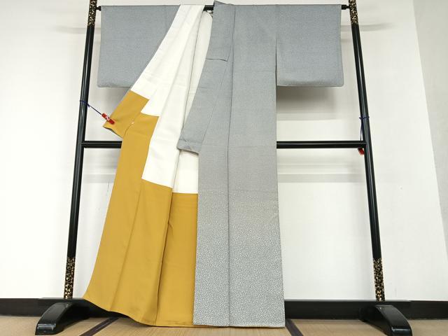 平和屋着物●訪問着 作家物 霞文 暈し染め そごう百貨店扱い 正絹 逸品 AAAV7253zg