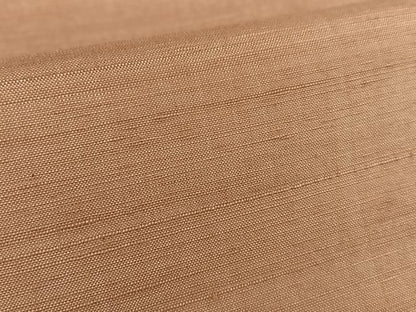平和屋着物●上質な紬 色無地 遠州茶色 正絹 逸品 未使用 AAAV7339zg