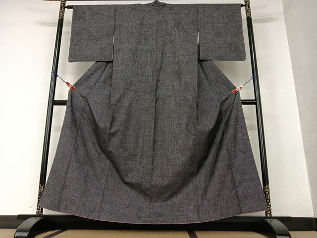 平和屋着物●本場大島紬 7マルキ 乱菊 正絹 逸品 AAAV7392zg