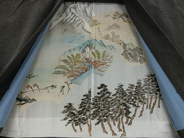 平和屋着物●男性 紬 アンサンブル 色無地 黒紅色 正絹 逸品 AAAV7406zg