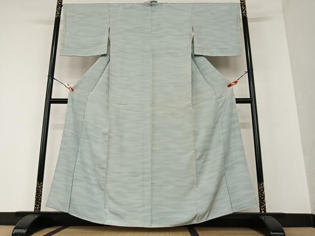 平和屋着物●上質な小紋 霞文 正絹 逸品 AAAV7471zg