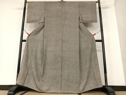 平和屋着物●人間国宝 小宮康孝 江戸小紋 鮫小紋柄 三越扱い 正絹 逸品 AAAV7474zg
