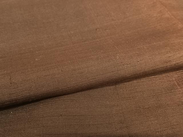 平和屋着物●上質な紬 縞 正絹 逸品 AAAV7475zg
