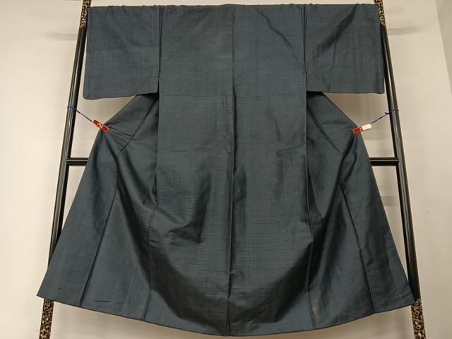 平和屋着物●男性　本場大島紬　アンサンブル　亀甲絣　正絹　逸品　AAAV7479zg
