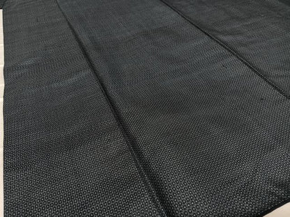 平和屋着物●男性　本場大島紬　アンサンブル　亀甲絣　正絹　逸品　AAAV7479zg