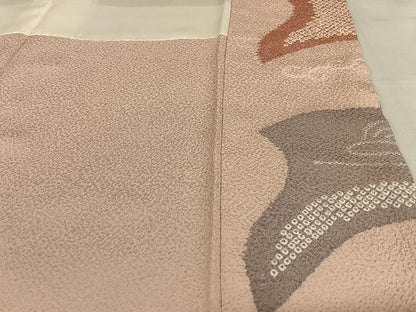 平和屋着物●訪問着 絞り 刺繍 松竹梅 金彩 正絹 逸品 AAAV7526zg