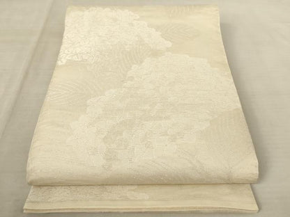 平和屋着物＊夏物 六通柄 本袋帯 紫陽花 銀糸 正絹 逸品 AAAV7782pf