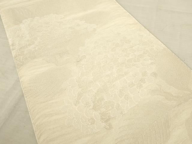 平和屋着物＊夏物 六通柄 本袋帯 紫陽花 銀糸 正絹 逸品 AAAV7782pf