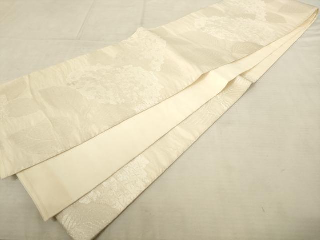 平和屋着物＊夏物 六通柄 本袋帯 紫陽花 銀糸 正絹 逸品 AAAV7782pf
