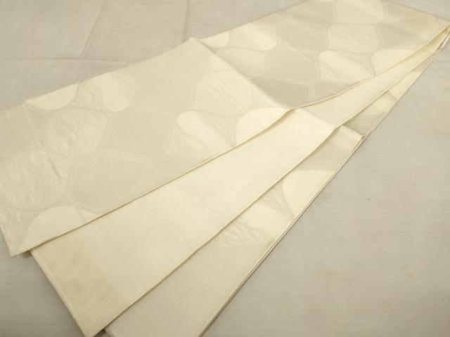 平和屋着物＊夏物　全通柄　京本袋帯　立涌文　銀糸　正絹　逸品　AAAV7794pf