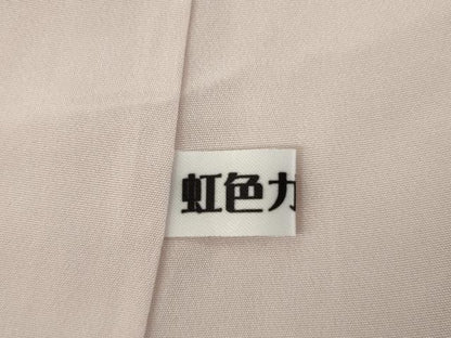 平和屋着物●訪問着　総刺繍　胡蝶蘭　暈し染　金糸　正絹　逸品　AAAY1911ck