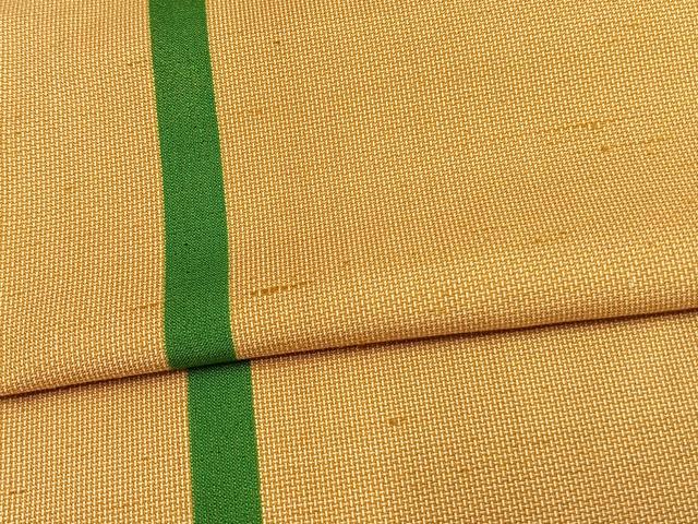 平和屋着物▽上質な紬 単衣 縞 正絹 逸品 未使用 AAAV8328fy