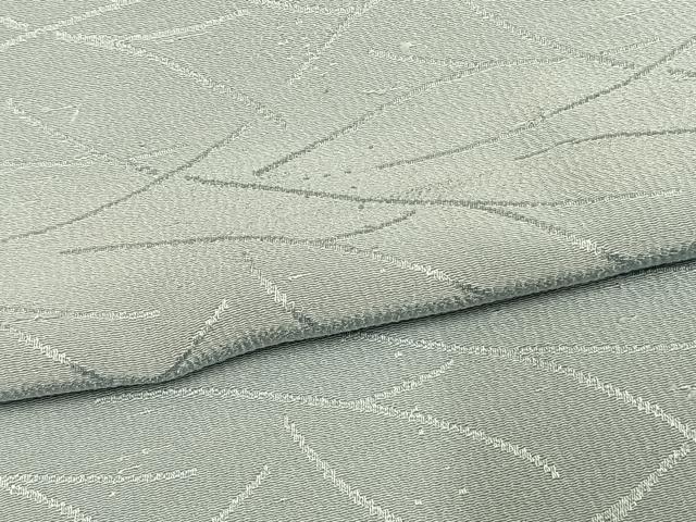 平和屋着物▽上質な色無地 単衣 芝地紋 秘色色 正絹 逸品 未使用 AAAV8350fy