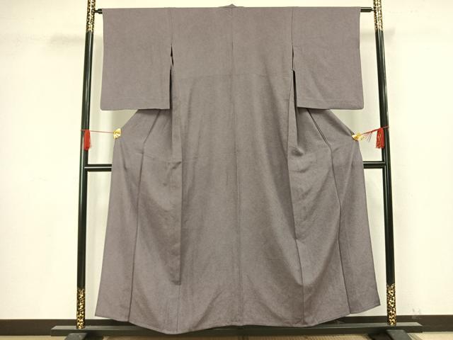平和屋着物▽江戸小紋 単衣 鮫小紋柄 正絹 逸品 AAAV8367fy