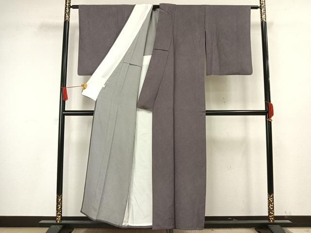 平和屋着物▽江戸小紋 単衣 鮫小紋柄 正絹 逸品 AAAV8367fy