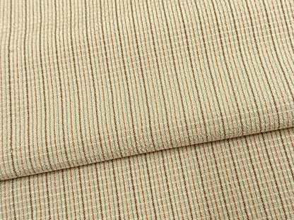 平和屋着物▽お召 単衣 縞 正絹 逸品 AAAV8380fy