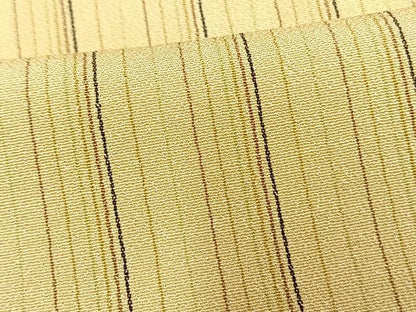 平和屋着物▽極上 お召 単衣 縞 正絹 逸品 未使用 AAAV8385fy