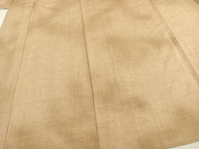 平和屋着物▽上質な紬　単衣　霞文　正絹　逸品　AAAV8386fy