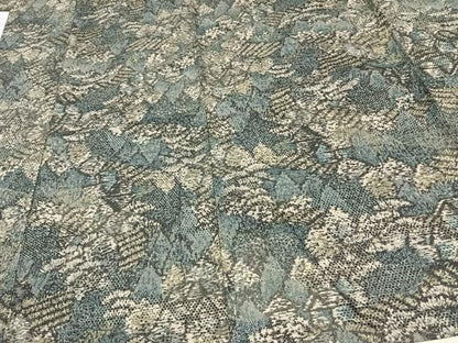 平和屋着物▽上質な小紋 単衣 樹林文 正絹 逸品 AAAV8415fy